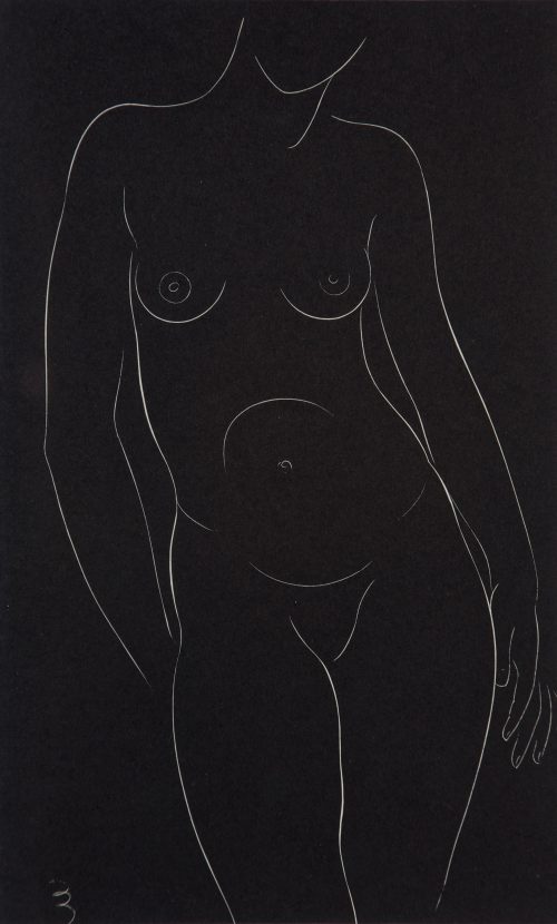 Female Nude Standing The Ingram Collection