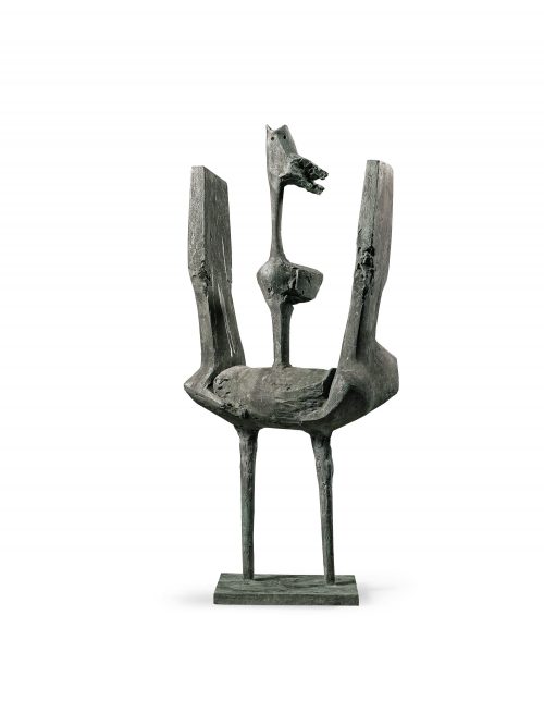 bernard meadows cock fountain figure