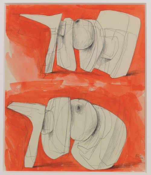 bernard meadows study for sculpture i