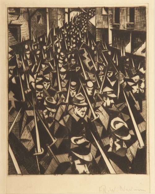 c r w nevinson a dawn