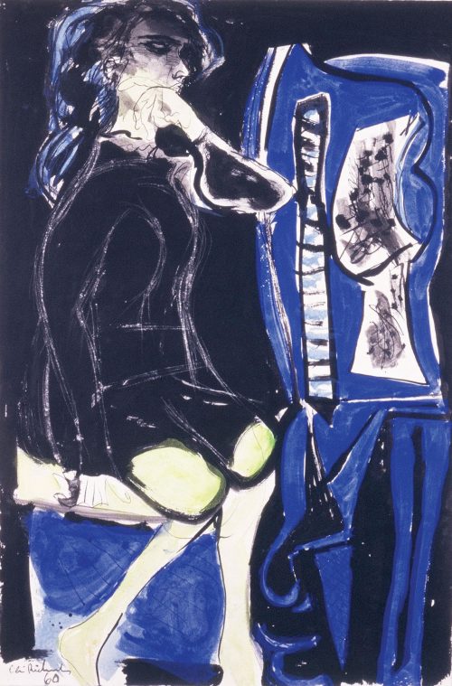 ceri richards girl at the piano