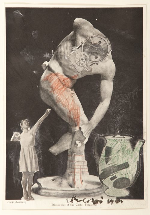 eduardo paolozzi discobolus of the castel porziano