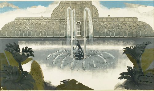 edward bawden the palmhouse kew gardens