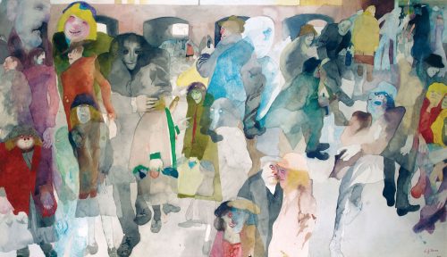 edward burra figure composition no 1