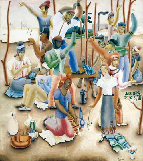 edward burra hop pickers whove lost their mothers