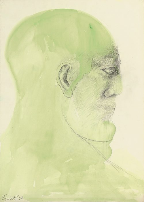 elisabeth frink green head