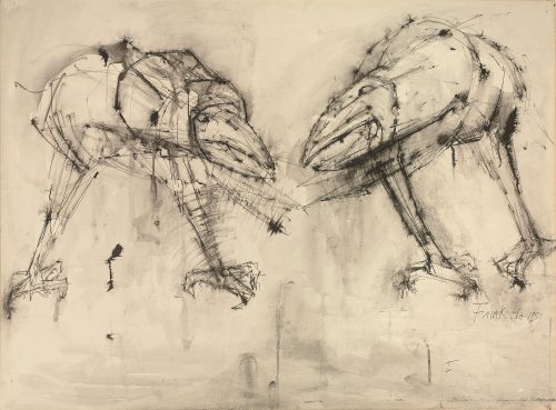 elisabeth frink warrior birds