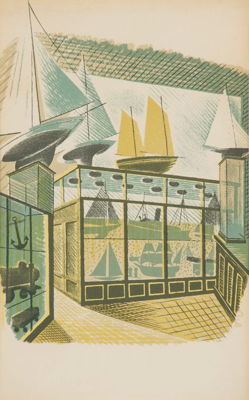 eric ravilious model ships and railways