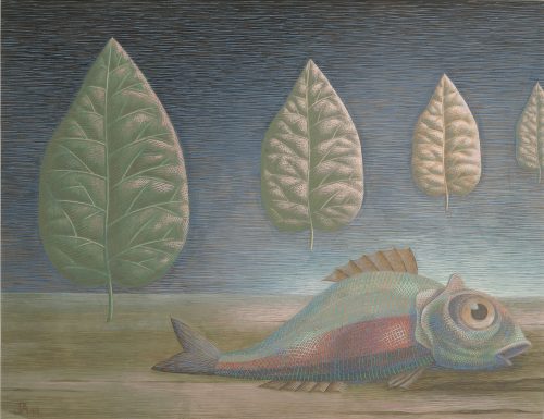 john armstrong fish in a landscape