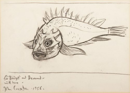john craxton small monochrome fish