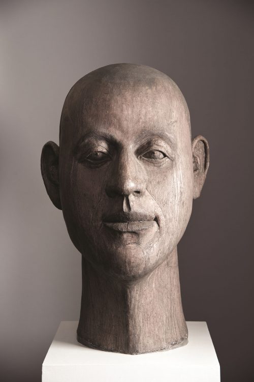 john davies brown painted head