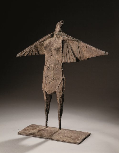 lynn chadwick maquette winged female figure