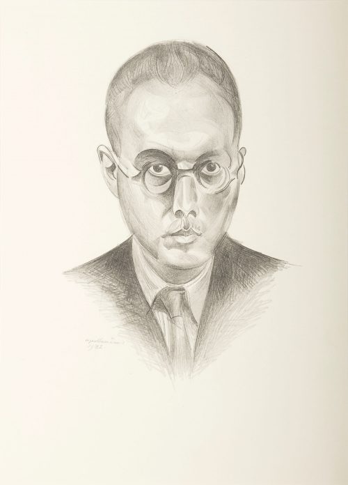 percy wyndham lewis self portrait