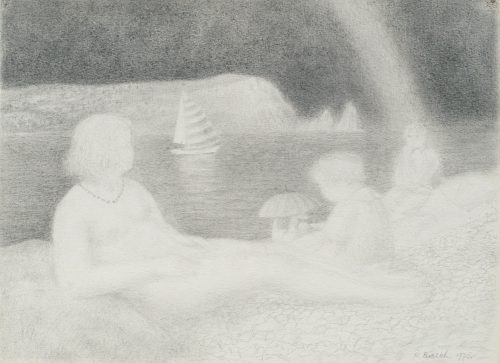 richard eurich figures on beach