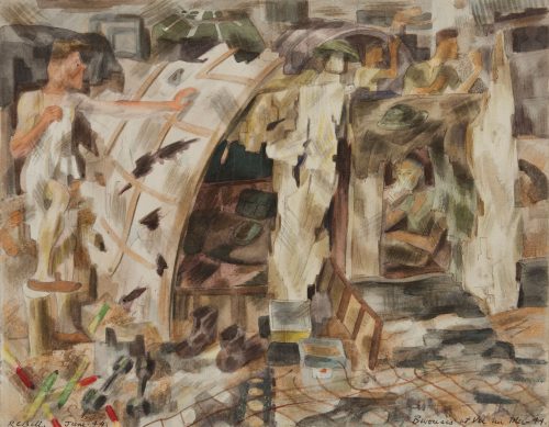 robin charles ball bivouacs at ver sur mer