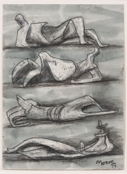 henry moore four reclining figures