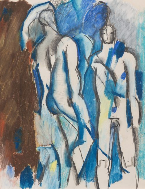 keith vaughan two standing figures 1956