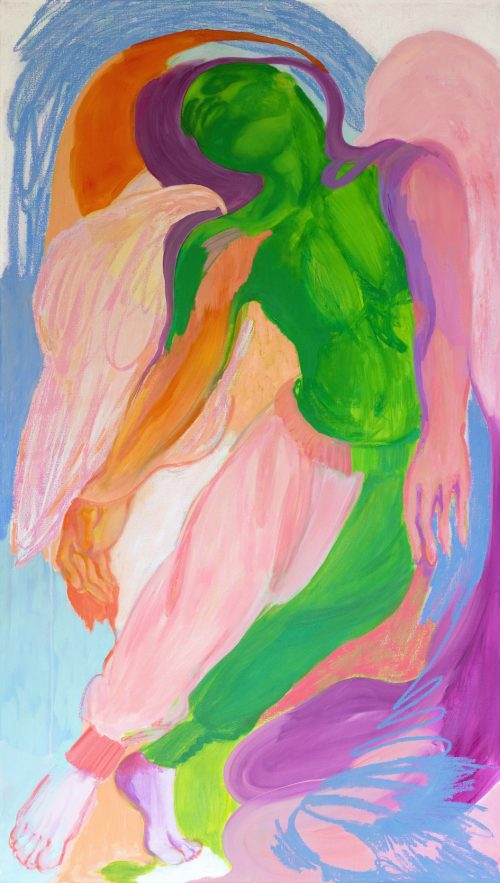 Amy Beager Bobbidi, 2021, acrylic, oil and pastel on linen – Copy