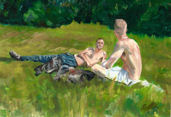 Jamie Baker, The Green at Hampstead Heath, 2023